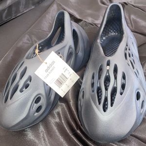 Blue Yeezy Foam Runners